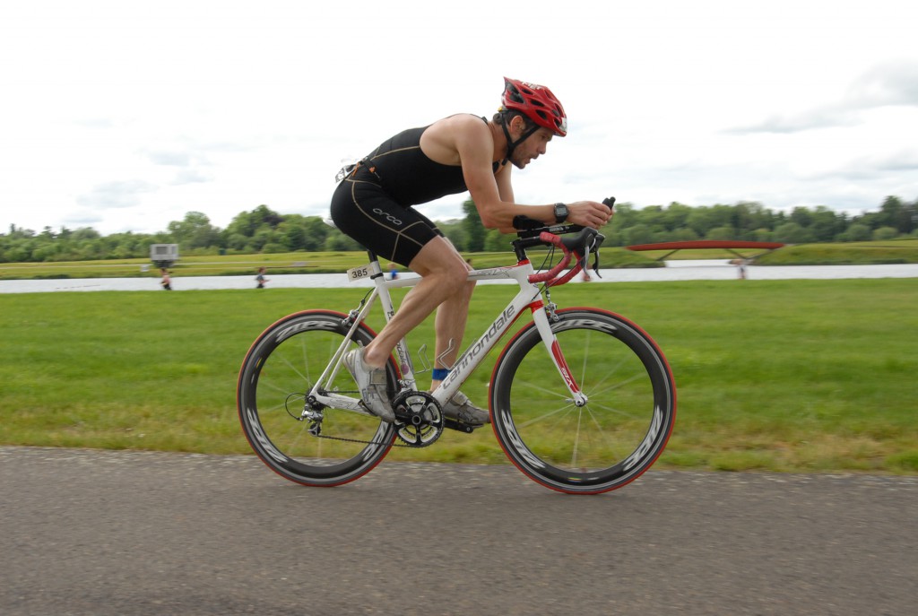 Eton SuperSprint Saturday - Getting going on the bike